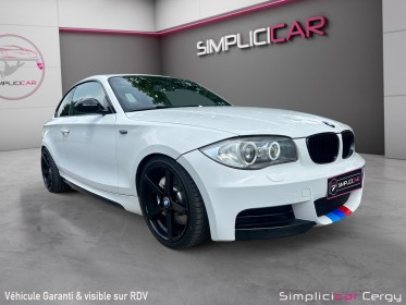 Bmw serie 1 coupe e82 sport design m performance 135i 396 ch / ligne performance occasion cergy (95) simplicicar simplicibike...