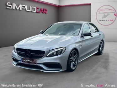 Mercedes classe c63 4.0 v8  speedshift occasion simplicicar arras  simplicicar simplicibike france