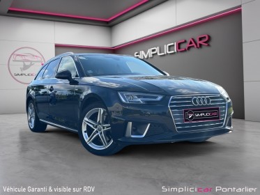 Audi a4 avant 35 tdi 150 s tronic 7 s line occasion simplicicar pontarlier simplicicar simplicibike france