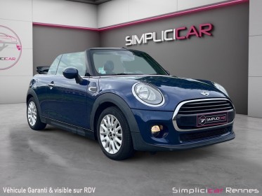 Mini cabriolet f57 cooper d 116 ch finition chili occasion simplicicar rennes simplicicar simplicibike france