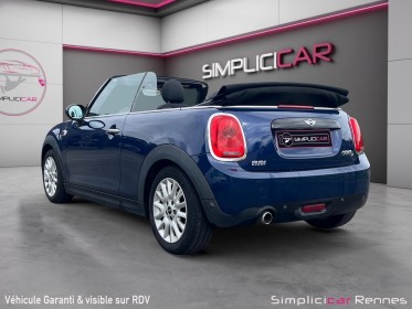 Mini cabriolet f57 cooper d 116 ch finition chili occasion simplicicar rennes simplicicar simplicibike france