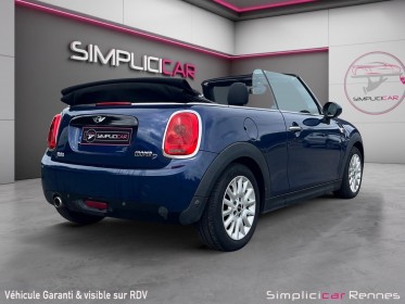 Mini cabriolet f57 cooper d 116 ch finition chili occasion simplicicar rennes simplicicar simplicibike france