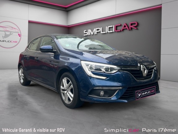 Renault megane iv berline tce 100 energy zen occasion paris 17ème (75)(porte maillot) simplicicar simplicibike france