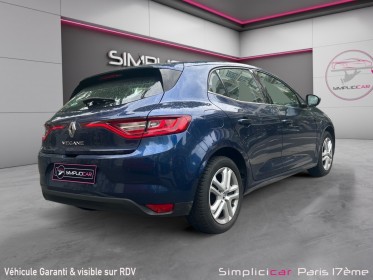 Renault megane iv berline tce 100 energy zen occasion paris 17ème (75)(porte maillot) simplicicar simplicibike france