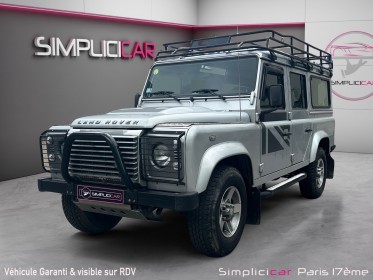 Land rover defender 110 station wagon n1 mark iv e occasion paris 17ème (75)(porte maillot) simplicicar simplicibike france