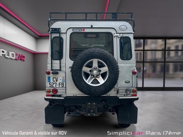 Land rover defender 110 station wagon n1 mark iv e occasion paris 17ème (75)(porte maillot) simplicicar simplicibike france