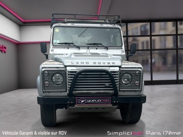 Land rover defender 110 station wagon n1 mark iv e occasion paris 17ème (75)(porte maillot) simplicicar simplicibike france