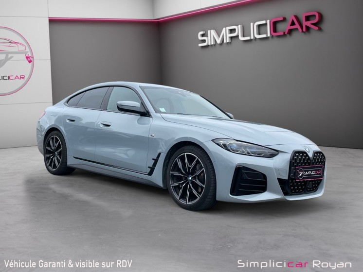 Bmw 420 d xdrive gran coupé 190 ch m sport garantie 12 mois opteven occasion simplicicar royan simplicicar simplicibike france