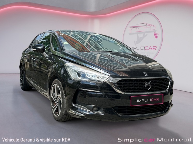 Ds ds5 bluehdi 180 ss eat6 sport chic garantie 12 mois occasion montreuil (porte de vincennes)(75) simplicicar simplicibike...