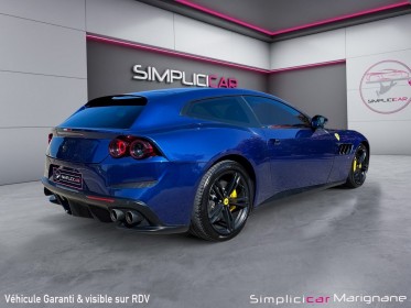 Ferrari gtc4 lusso v12 blu pozzi interieur rosso ferrari carnet ferrari garantie ferrari power visible en agence occasion...