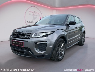 Land rover range rover evoque td4 180 bva9 hse dynamic occasion simplicicar rouen simplicicar simplicibike france