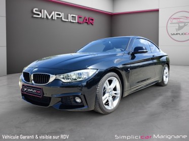 Bmw serie 4 coupe f32 420i 184 ch pack m / toit ouvrant / camera 360 / carnet complet bmw / garantie 12 mois occasion...