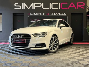 Audi a3 a3 2.0 tdi 184 s tronic quattro design luxe virtual  garantie 12 mois occasion  simplicicar aix les bains simplicicar...