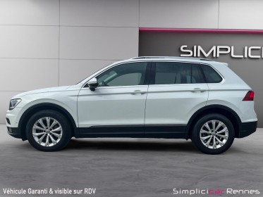 Volkswagen tiguan 2.0 tdi 150 confortline, blanc, start/stop occasion simplicicar rennes simplicicar simplicibike france