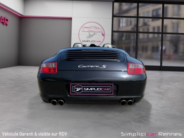 Porsche 911 carrera cabriolet 997 s cabriolet 3.8i tiptronic s a, 26cv, 2006 occasion simplicicar rennes simplicicar...