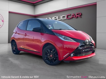 Toyota aygo 1.0 vvt-i automatique x-cite 4 rouge chilien ou 188 euros par mois occasion parc voitures beauvais simplicicar...