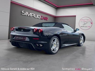 Ferrari f430 spider v8 boite f1 garantie 1 an occasion simplicicar royan simplicicar simplicibike france