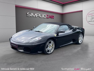 Ferrari f430 spider v8 boite f1 garantie 1 an occasion simplicicar royan simplicicar simplicibike france