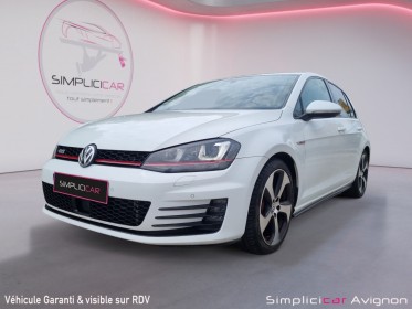 Volkswagen golf gps acc ja18 ouverture sans cle garantie 12 mois gti 2.0 tsi 300ch full led occasion avignon (84) simplicicar...