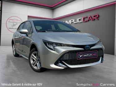 Toyota corolla hybride 122h dynamic occasion simplicicar frejus  simplicicar simplicibike france