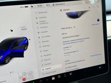 Tesla model y propulsion /garantie constructeur/origine france/faible kilomÉtrage/siÈges chaufants av et arr/hayon......