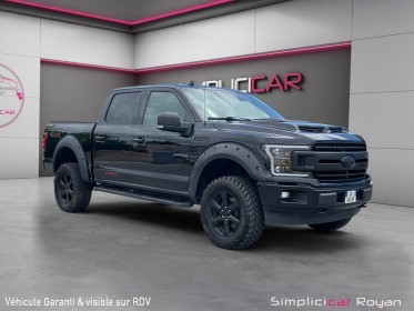 Ford f150 3.5  ecoboost v6 bi-turbo 406 ch supercrew capot shelby feux raptor garantie occasion simplicicar royan simplicicar...