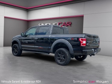 Ford f150 3.5  ecoboost v6 bi-turbo 406 ch supercrew capot shelby feux raptor garantie occasion simplicicar royan simplicicar...