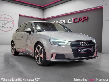 Audi a3 sportback s-line 1.4 tfsi 150 s-tronic - garantie 12 mois occasion simplicicar nancy simplicicar simplicibike france