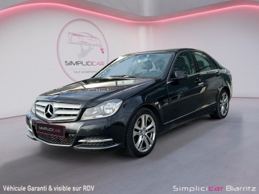 Mercedes classe c 220 cdi blueefficiency avantgarde a occasion simplicicar biarritz  simplicicar simplicibike france