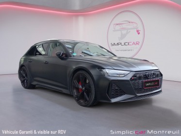 Audi rs6 avant v8 4.0 tfsi 600 tiptronic 8 quattro | occasion montreuil (porte de vincennes)(75) simplicicar simplicibike...