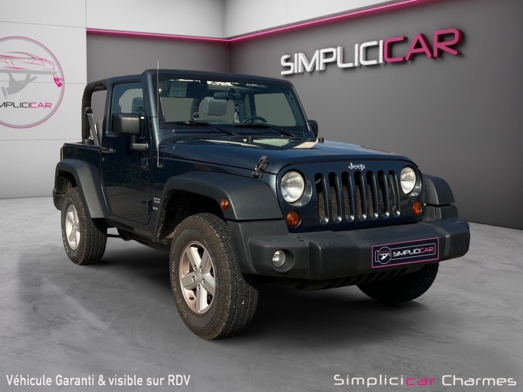 Jeep  wrangler 3.8 sport /// garantie 12 mois occasion simplicicar charmes simplicicar simplicibike france