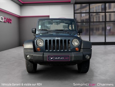 Jeep  wrangler 3.8 sport /// garantie 12 mois occasion simplicicar charmes simplicicar simplicibike france