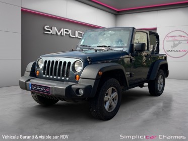 Jeep  wrangler 3.8 sport /// garantie 12 mois occasion simplicicar charmes simplicicar simplicibike france