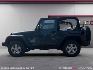 Jeep  wrangler 3.8 sport /// garantie 12 mois occasion simplicicar charmes simplicicar simplicibike france