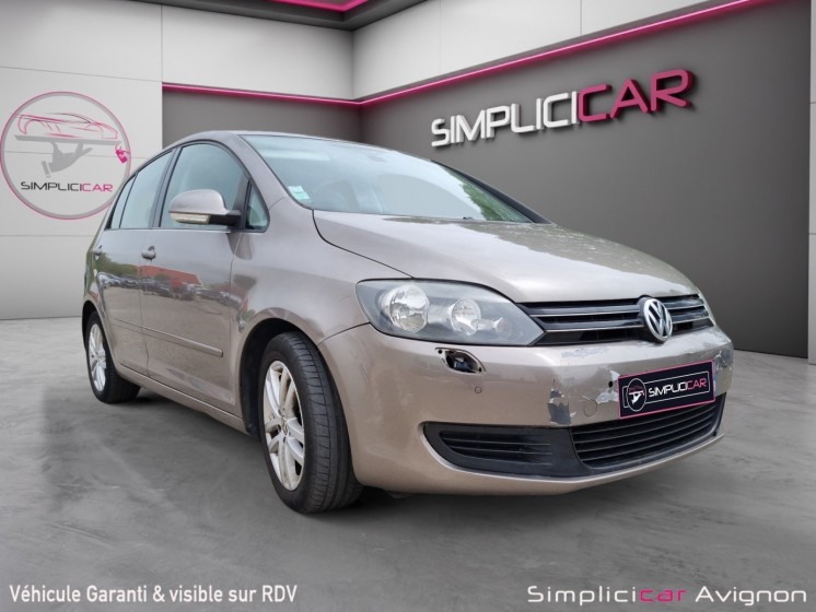 Volkswagen golf plus 1.6 tdi 105 fap bluemotion confortline  clim radar entretien a jour occasion avignon (84) simplicicar...