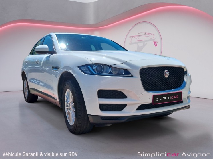 Jaguar f-pace toit panoramique awd bva8 2.0 d - 180 ch pure attelage occasion avignon (84) simplicicar simplicibike france