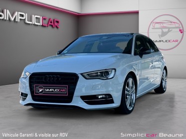 Audi a3 sportback 2.0 tdi 150 s line occasion simplicicar beaune simplicicar simplicibike france