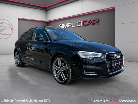 Audi a3 sportback 1.4 tfsi cod 150 s tronic 7 design luxe occasion simplicicar rennes simplicicar simplicibike france