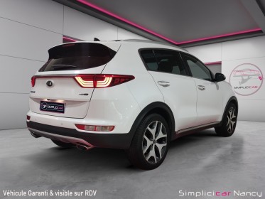 Kia sportage 2.0 crdi 136ch gt line 4x2 // toit ouvrant // blanc nacre // garantie 12 mois incluse occasion simplicicar nancy...