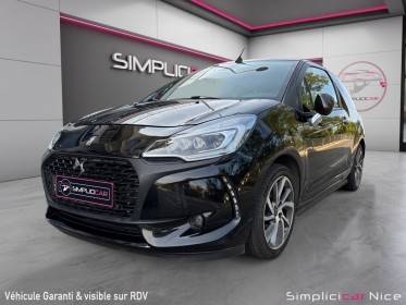 Ds ds 3 puretech 130 ss bvm6 so chic occasion  simplicicar vaucresson nice - pfvauto simplicicar simplicibike france