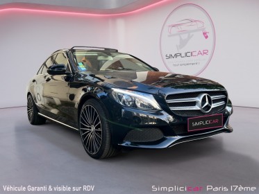 Mercedes classe c 200 d 9g-tronic plus fascination-garantie 12 mois /toit ouvrant/siege cuir occasion paris 17ème (75)(porte...