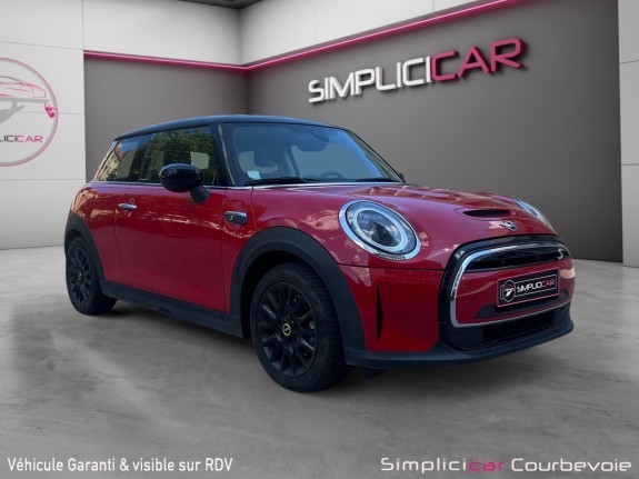 Mini hatch 3 portes electric f56 bev lci cooper se 184 ch essential garantie 12 mois feux automatique a led apple carplay......