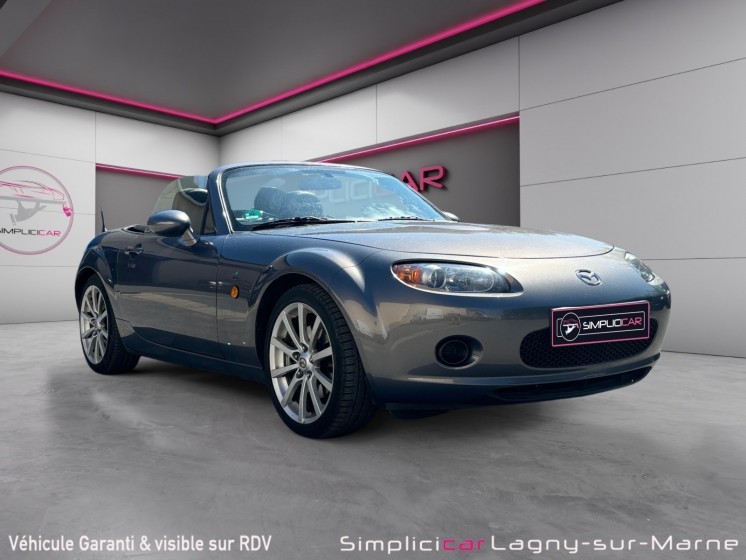 Mazda mx-5 roadster coupe 1.8i 125 elegance cuir occasion simplicicar lagny  simplicicar simplicibike france