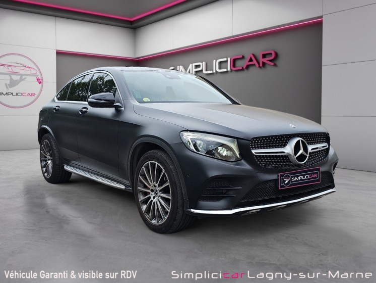 Mercedes glc coupe 250d 204 9g-tronic 4matic sportline - toit ouvrant burmester occasion simplicicar lagny  simplicicar...