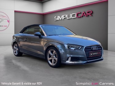 Audi a3 cabriolet 40 tfsi 190 s tronic 7 sport occasion cannes (06) simplicicar simplicibike france