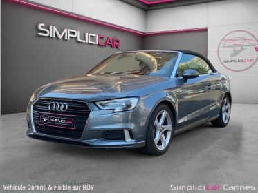 Audi a3 cabriolet 40 tfsi 190 s tronic 7 sport occasion cannes (06) simplicicar simplicibike france