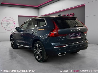 Volvo xc60 t8 recharge awd 303  87ch inscription / pommeau cristal orrefors occasion montpellier (34) simplicicar...