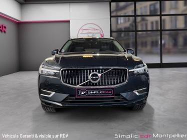 Volvo xc60 t8 recharge awd 303  87ch inscription / pommeau cristal orrefors occasion montpellier (34) simplicicar...