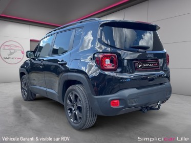 Jeep renegade 1.3 turbo t4 190 ch phev at6 4xe eawd 80th anniversary occasion simplicicar lille  simplicicar simplicibike...