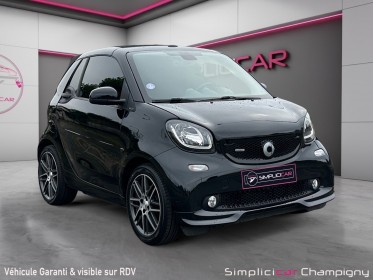 Smart fortwo cabrio cabriolet 109 ch brabus xclusive - jbl - sièges chauffant en cuir - radars ar  caméra occasion...